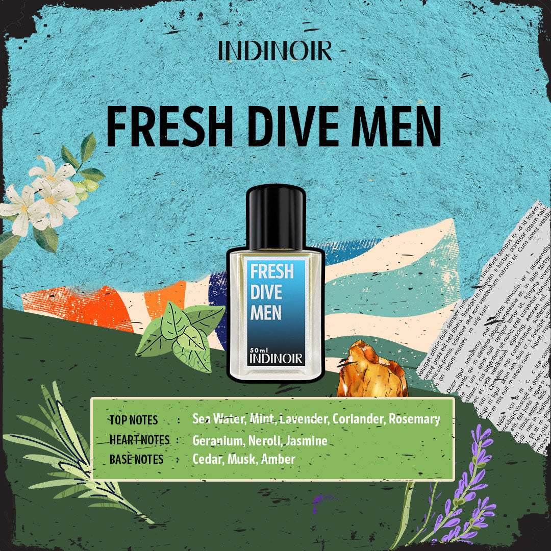 IndiNoir Fresh Dive Men 50ml Perfume Spray EDP