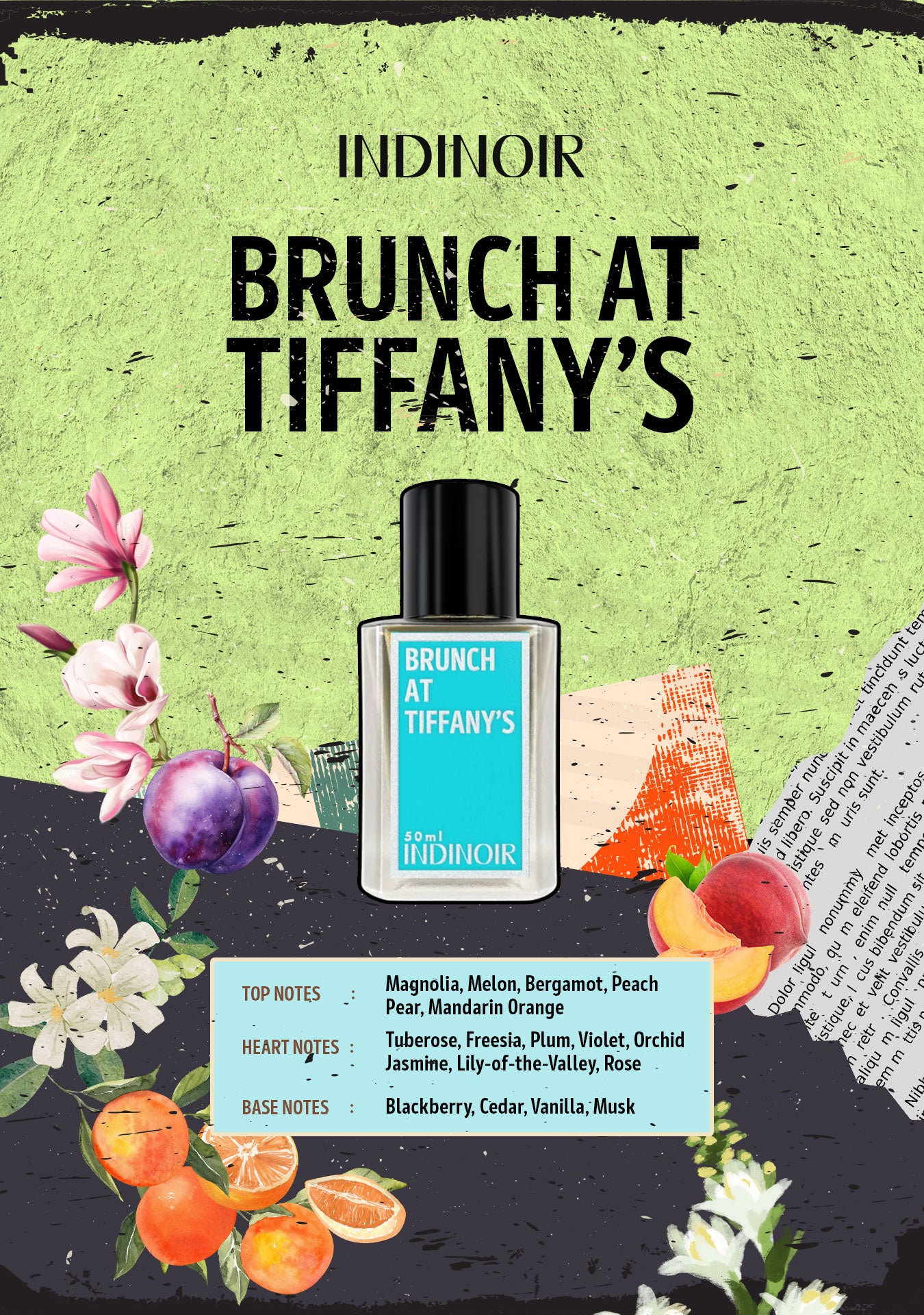 IndiNoir Brunch at Tiffany's 50ml Perfume Spray EDP